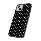 Black Polka Dot Phone Case