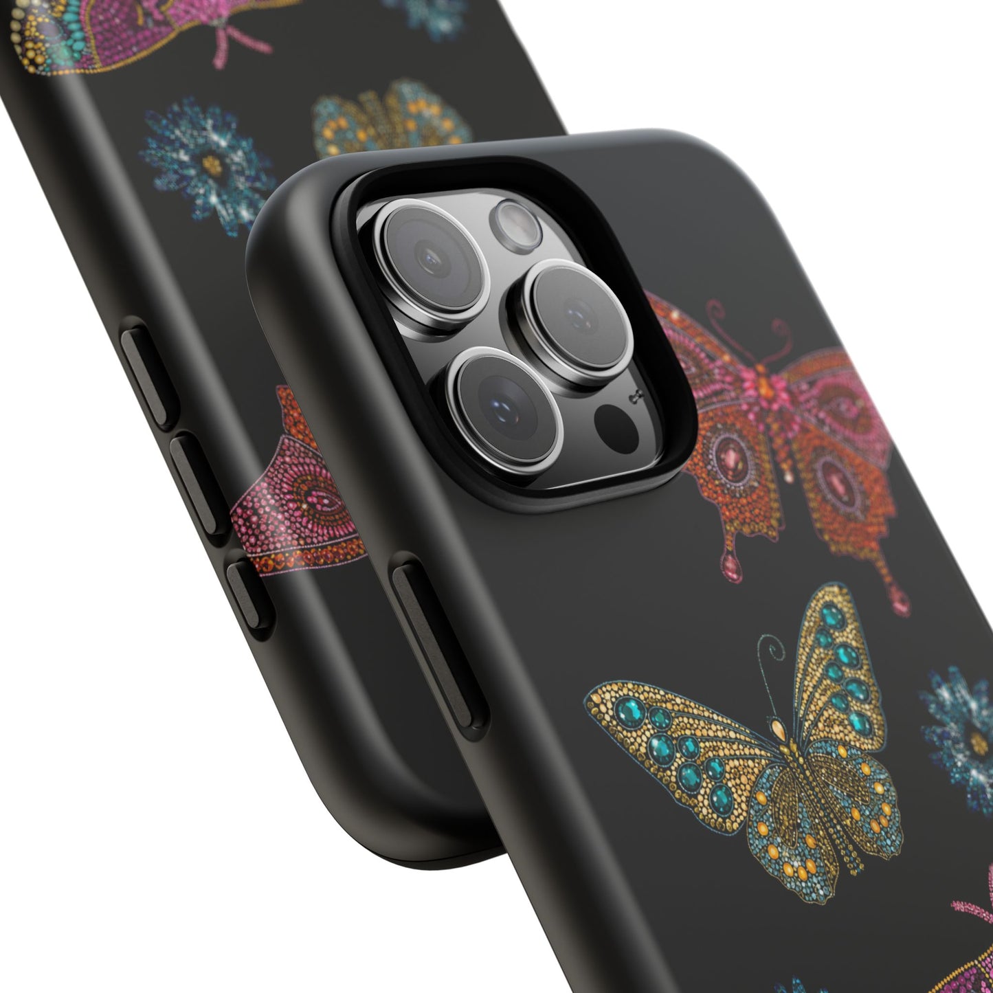 Butterfly Beaded Tough Case