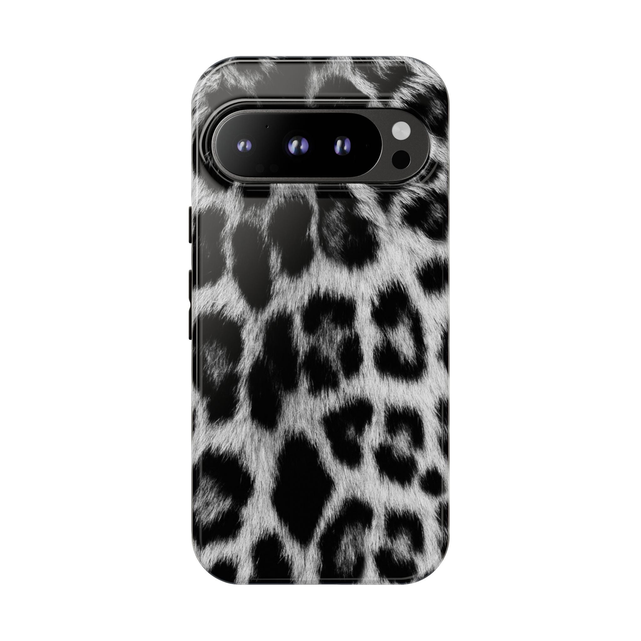 B&W Leopard Phone Case