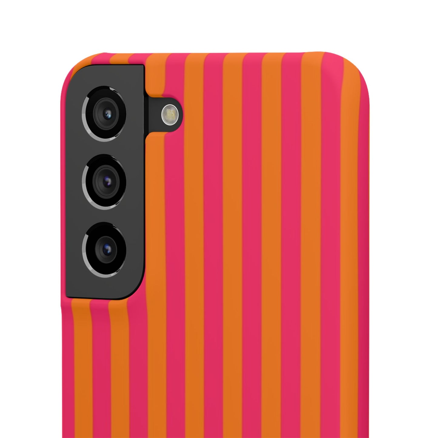 Striped Orange & Pink Case