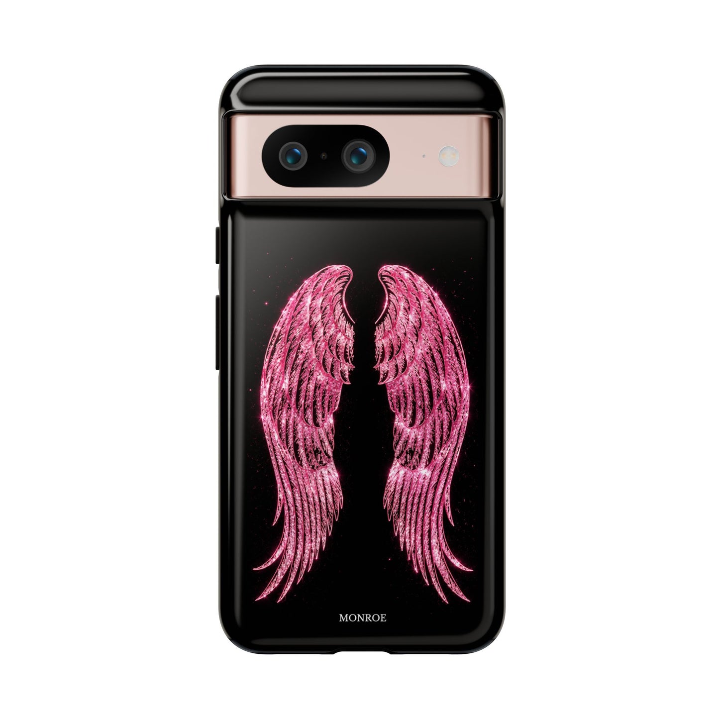 Pink Glitter Angel Tough Case