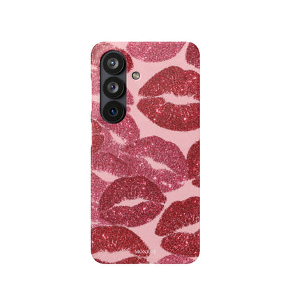 Pink Glitter Kiss Case