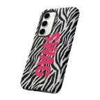 'SWAG' Zebra Print Tough Case