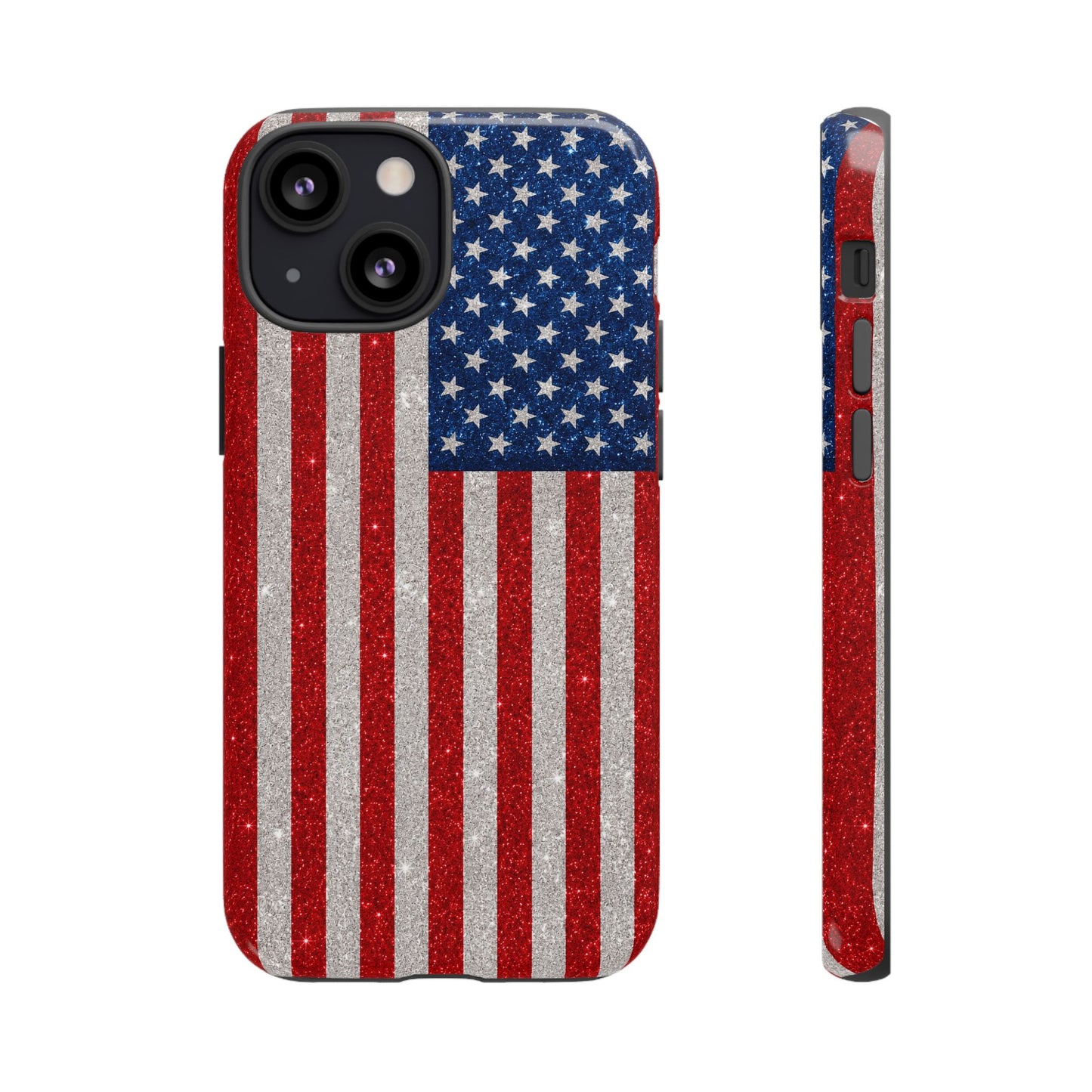 America Glitter Tough Case