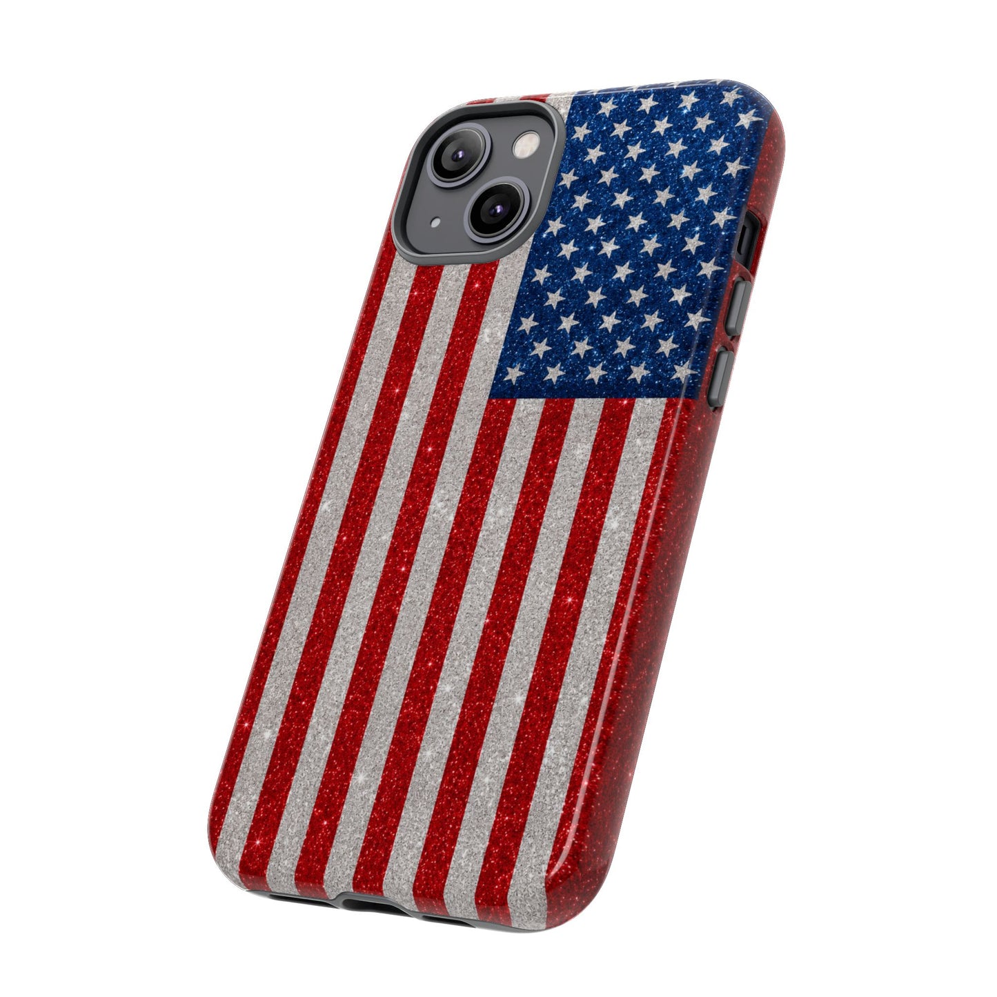 America Glitter Tough Case