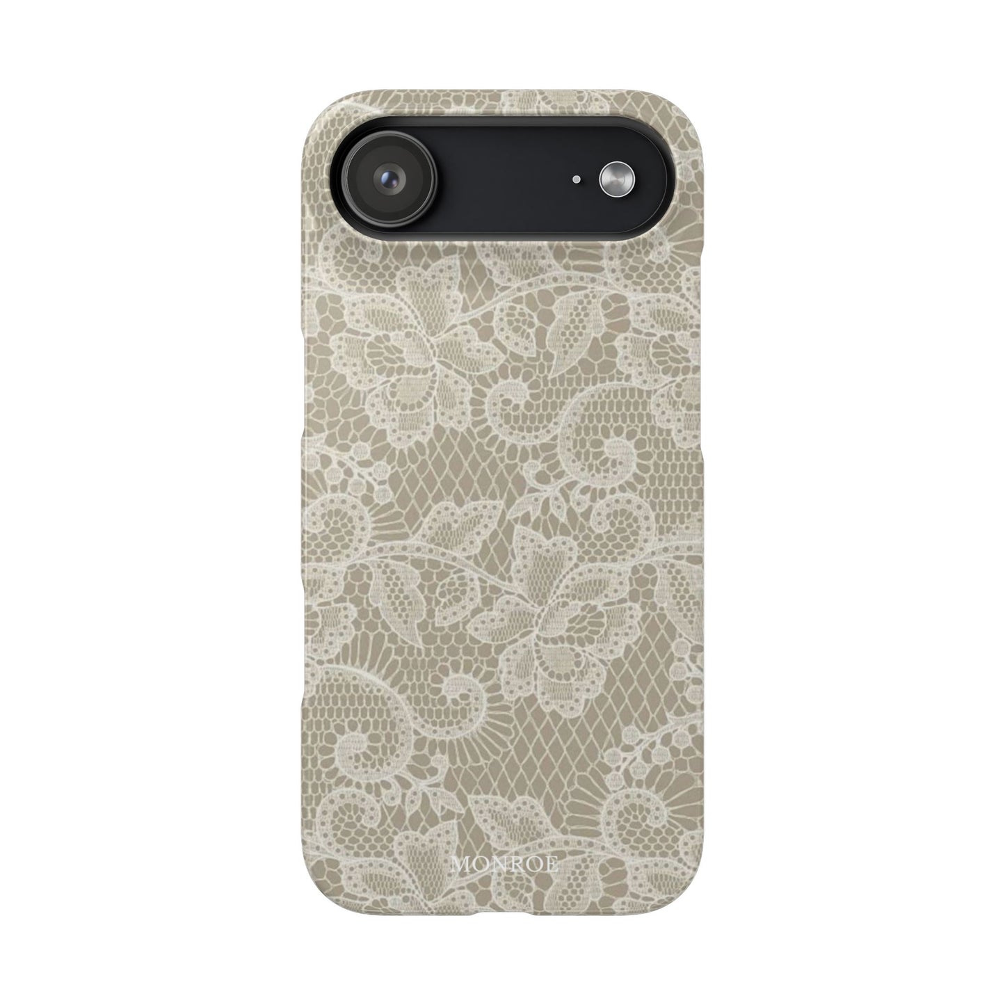 Vintage Beige Lace Case