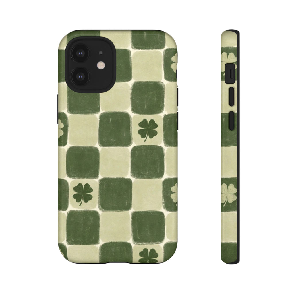 Clover Checker Tough Phone Case