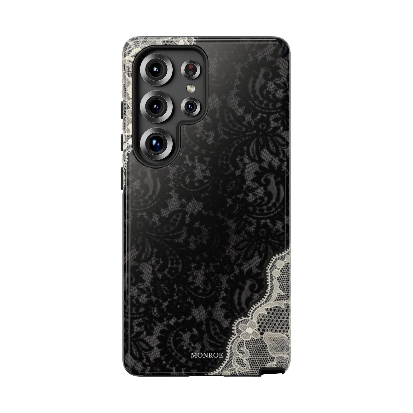 Black & White Edged Tough Case