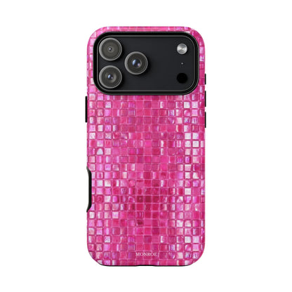 Hot Pink Mosaic Tough Case