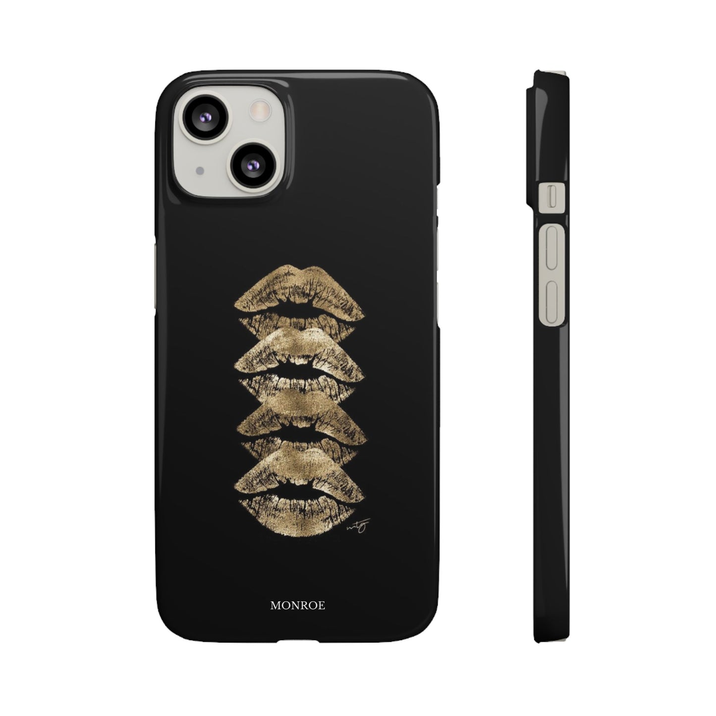 Gold Kiss Stack Case