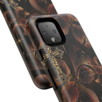 Floral Cross Pattern Tough Case