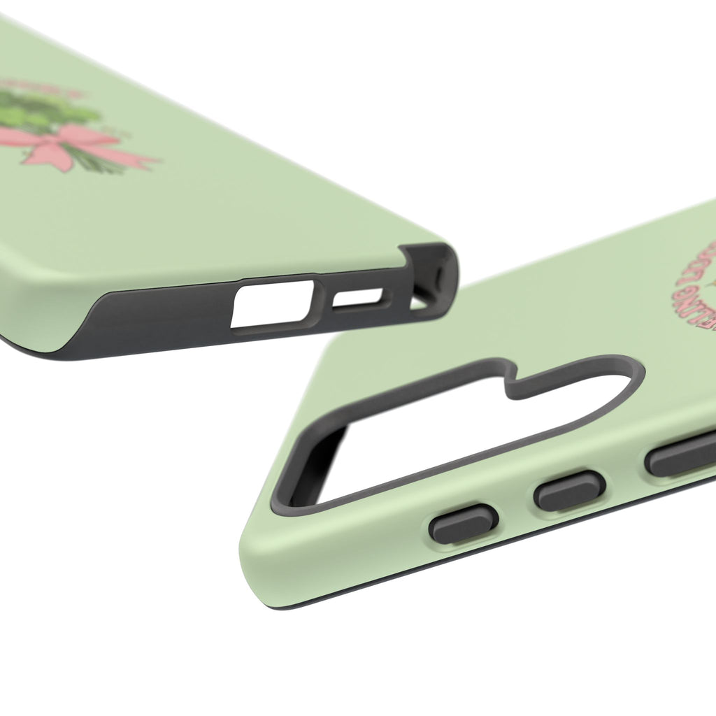 ‘Feeling Lucky' Clover Bouquet Tough Phone Case
