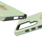 ‘Feeling Lucky' Clover Bouquet Tough Phone Case