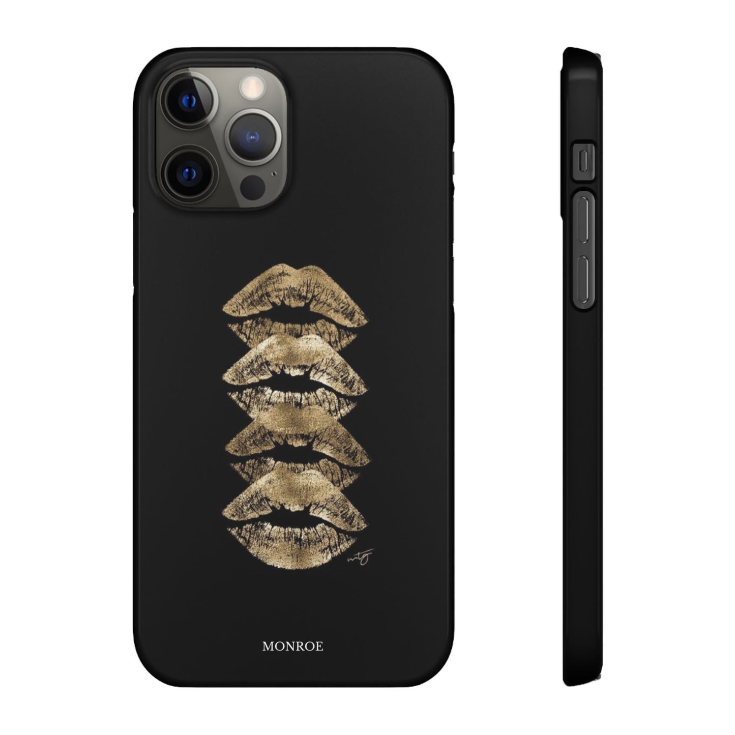 Gold Kiss Stack Case