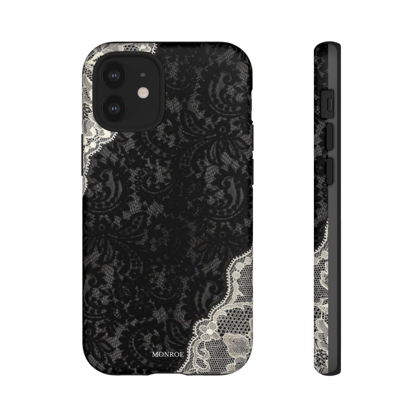 Black & White Edged Tough Case