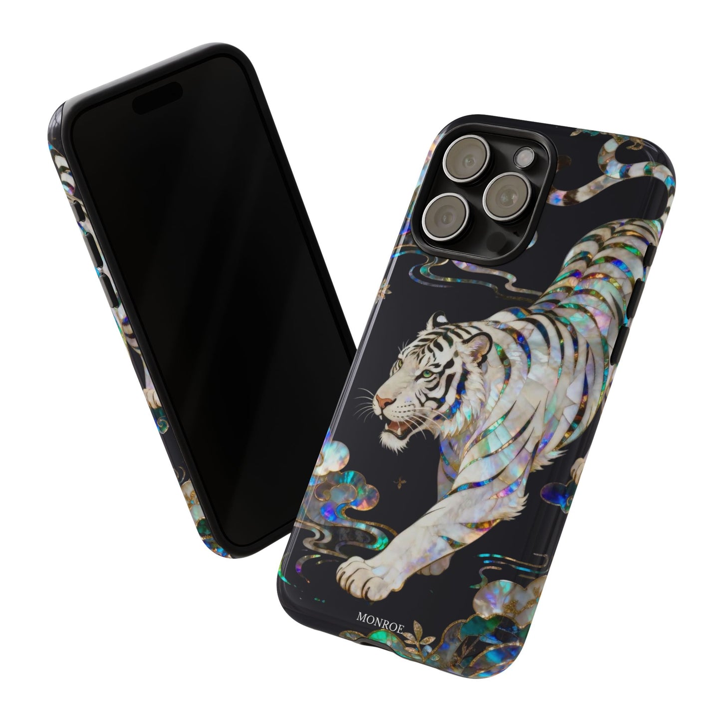 Iridescent White Tiger Tough Case