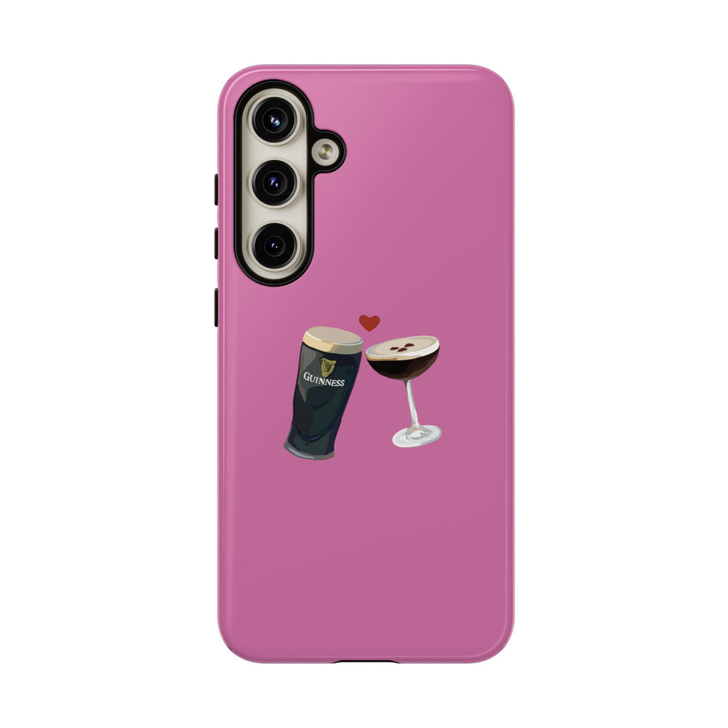 Pint & Wine Glass (Pink) Tough Case