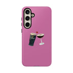 Pint & Wine Glass (Pink) Tough Case