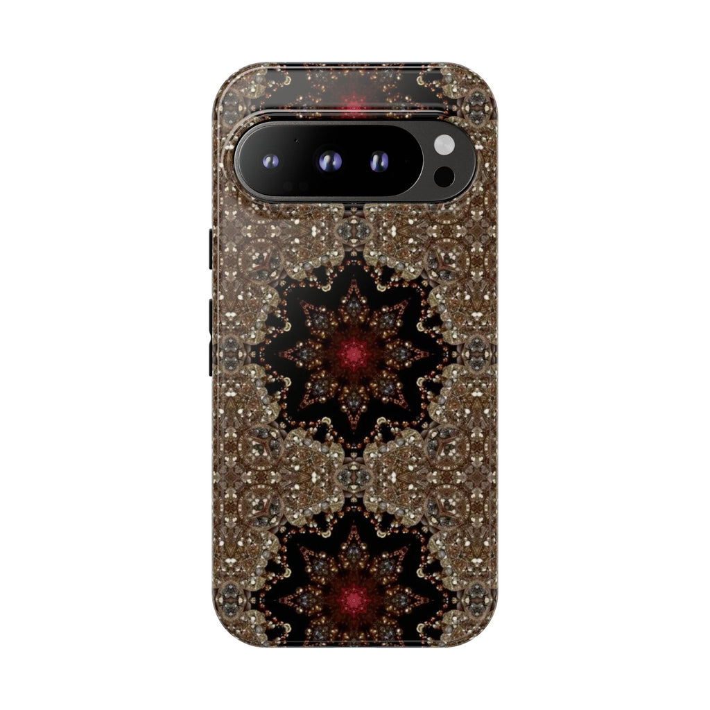 Brown Mandala Tough Protective Case