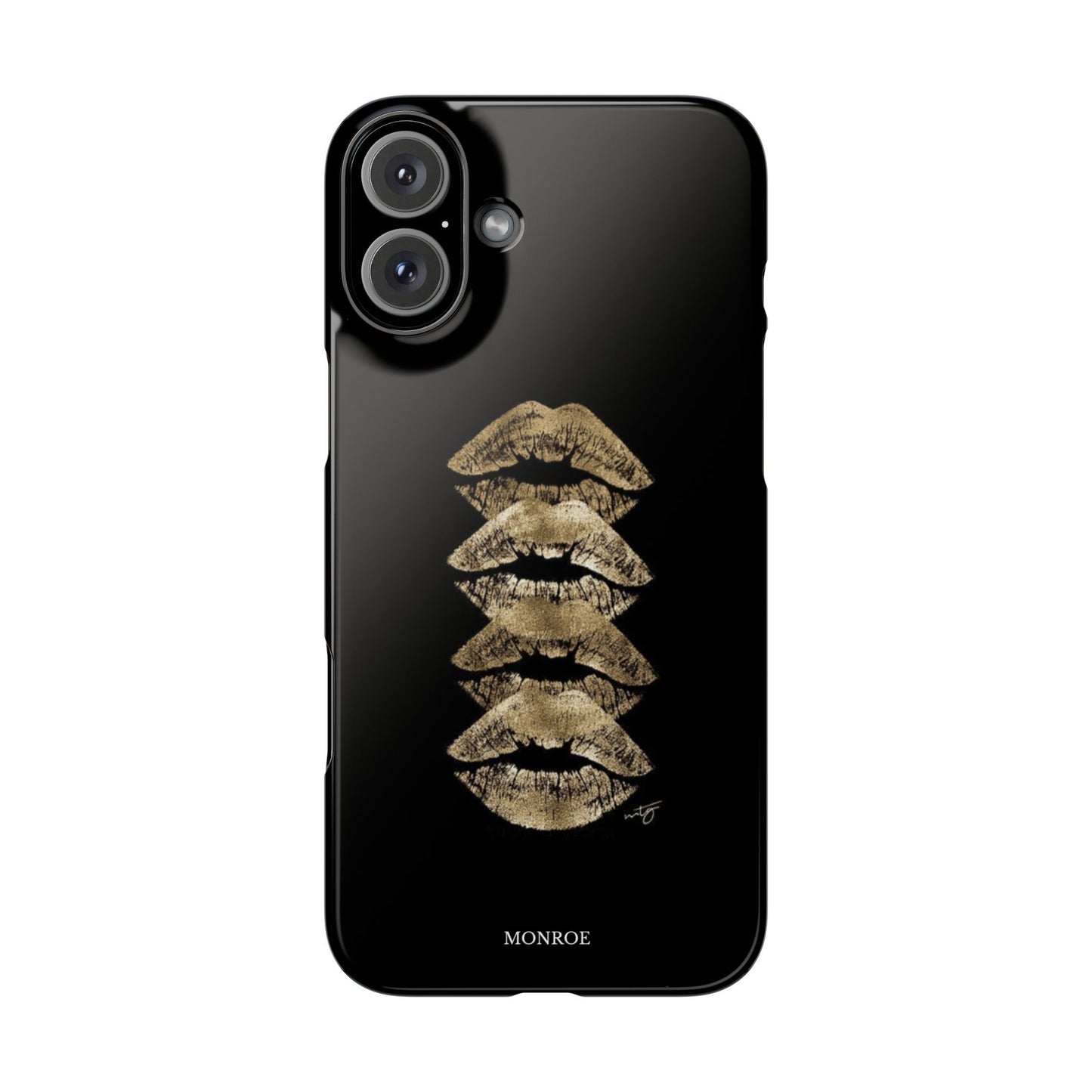 Gold Kiss Stack Case
