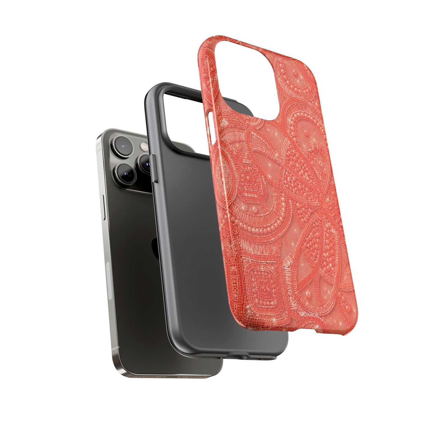 Coral Lace Tough Case