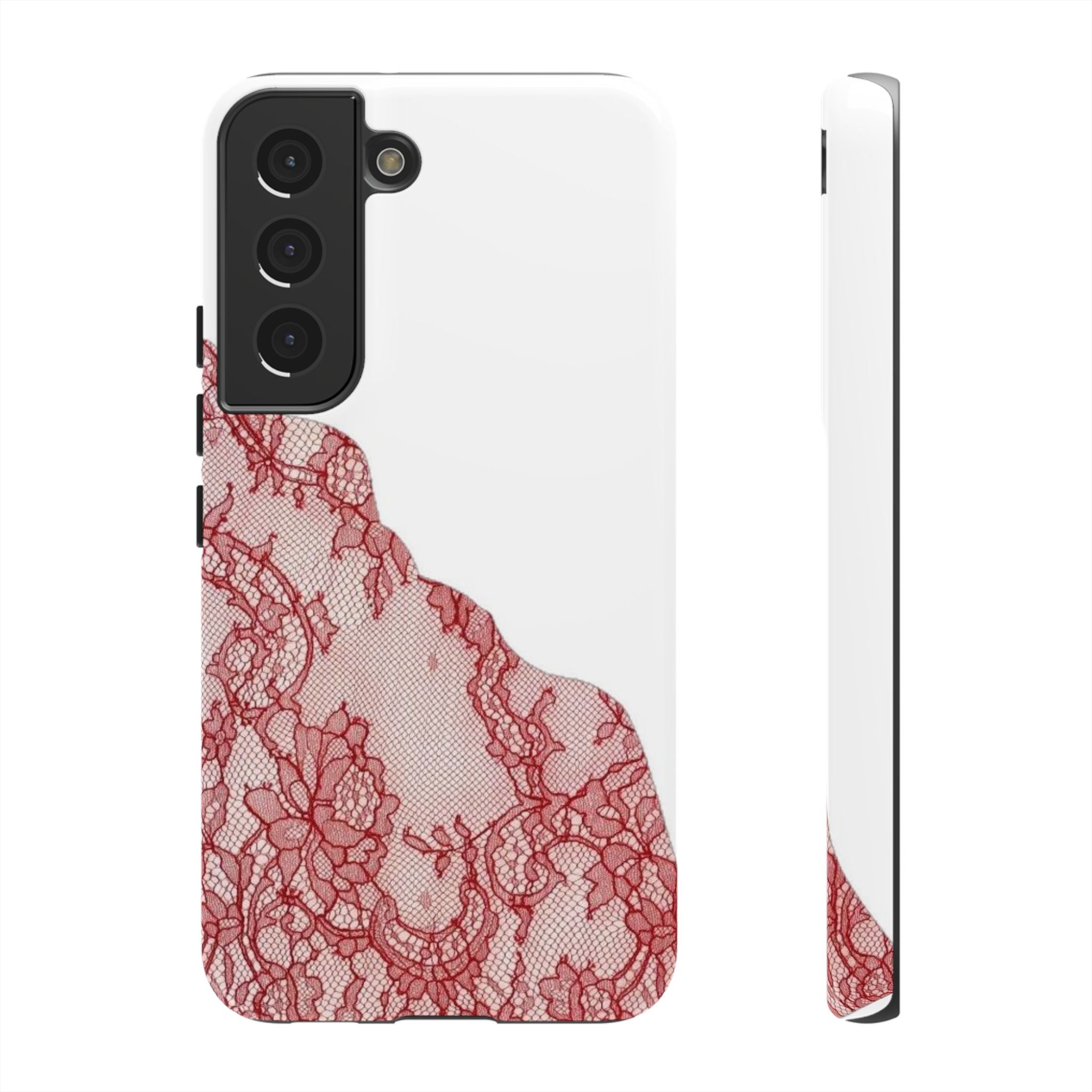 Red Lace Phone Case