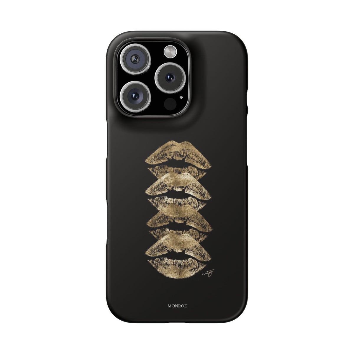Gold Kiss Stack Case