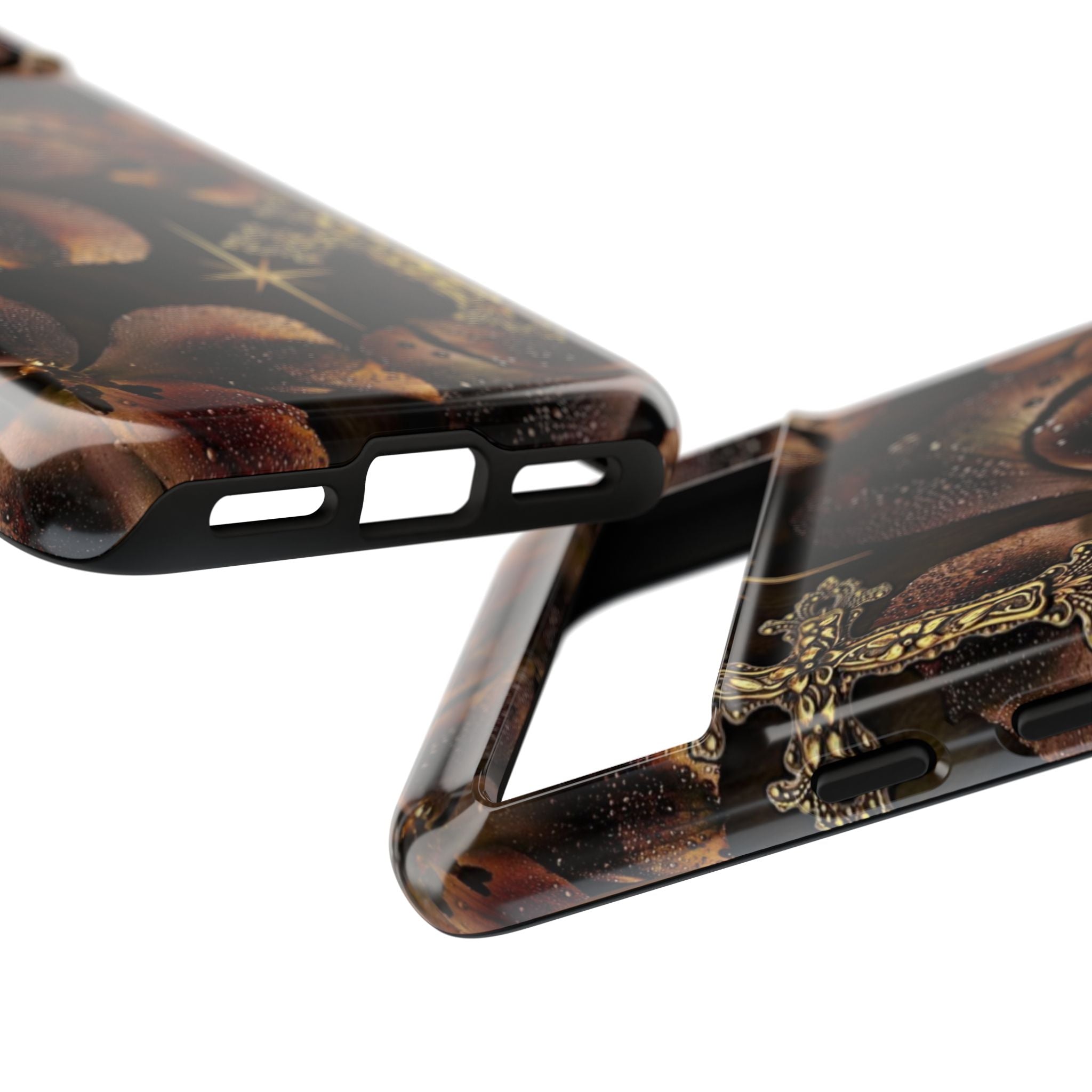 Floral Cross Pattern Tough Case