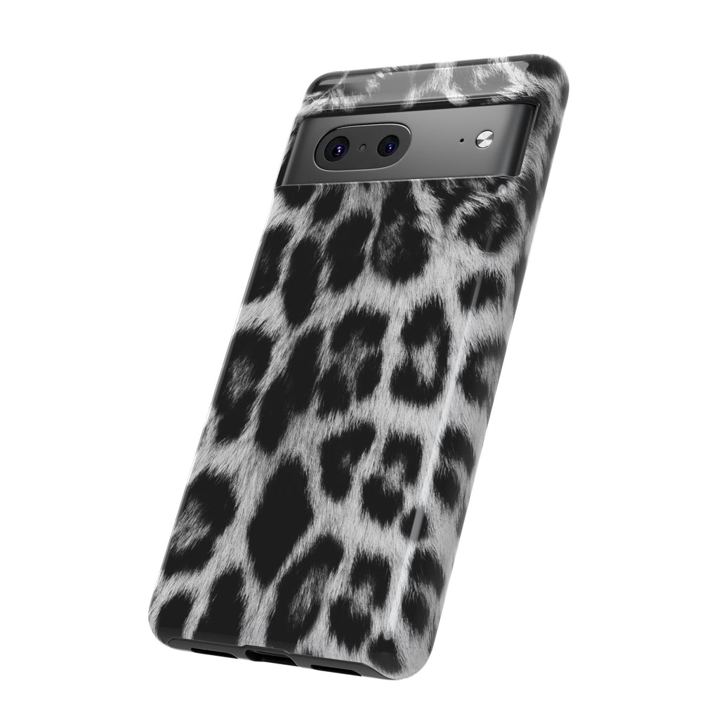 B&W Leopard Phone Case