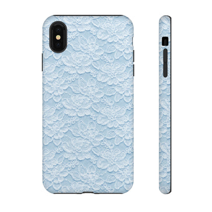 Glacier Blue Lace Tough Case