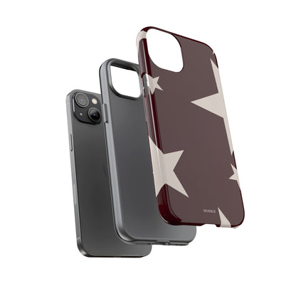 Burgundy Stars Tough Case