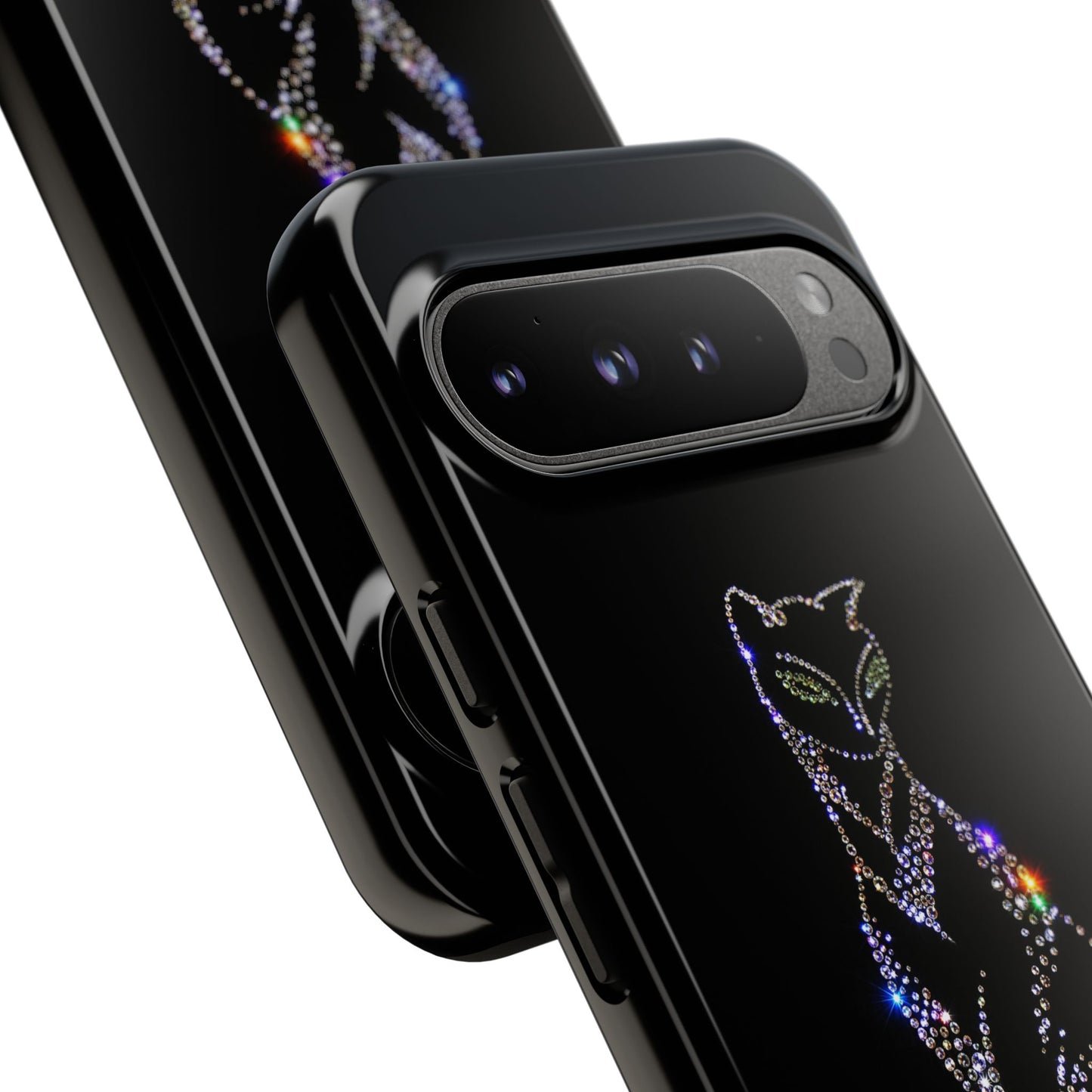 Rhinestone Cat Tough Case