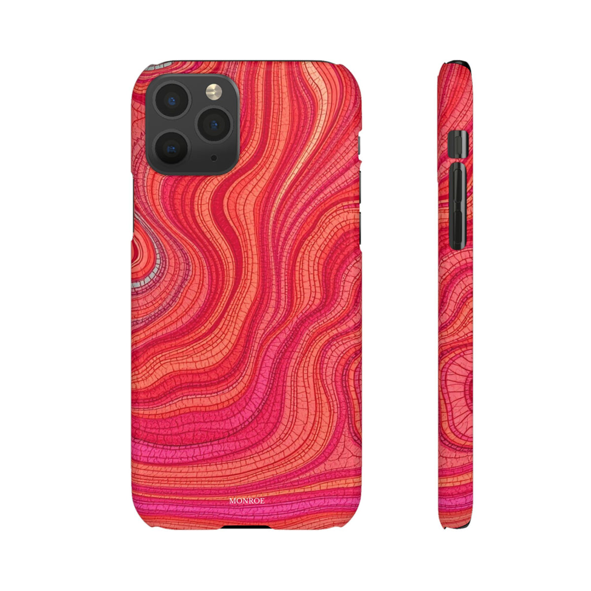 Retro Wavy Red Case
