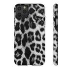 B&W Leopard Phone Case