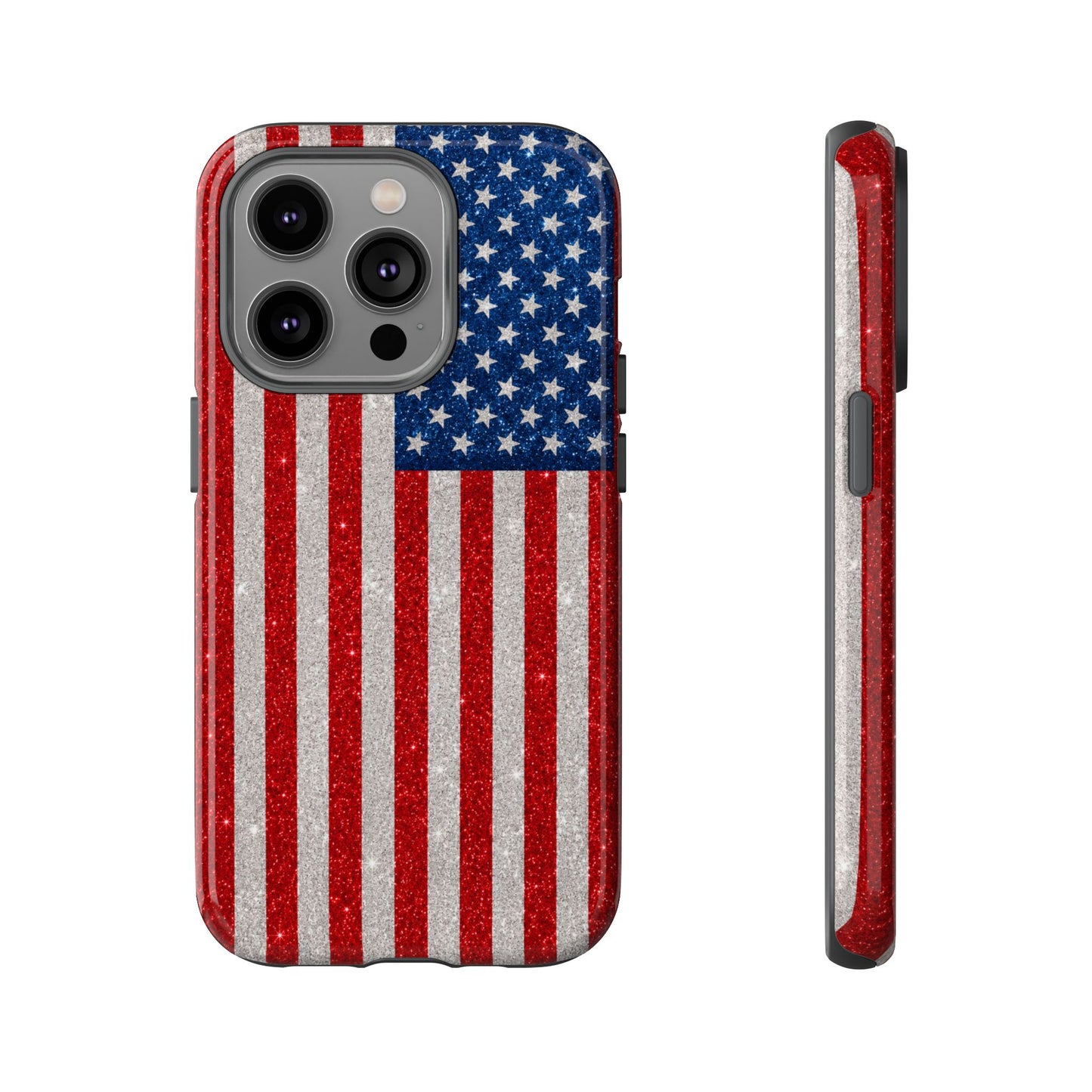 America Glitter Tough Case