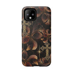 Floral Cross Pattern Tough Case