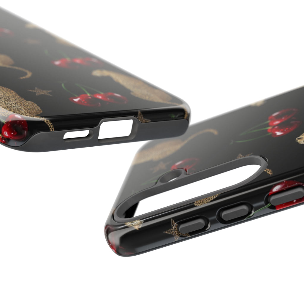 Leopards & Cherries Phone Case