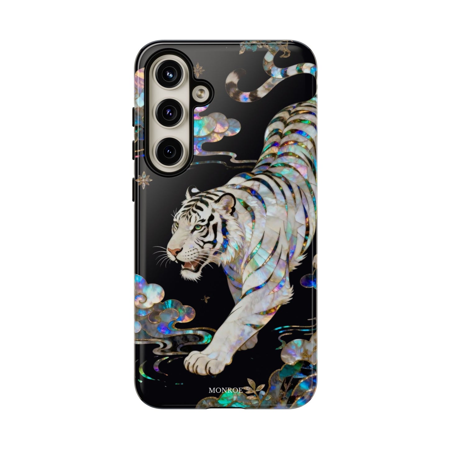 Iridescent White Tiger Tough Case