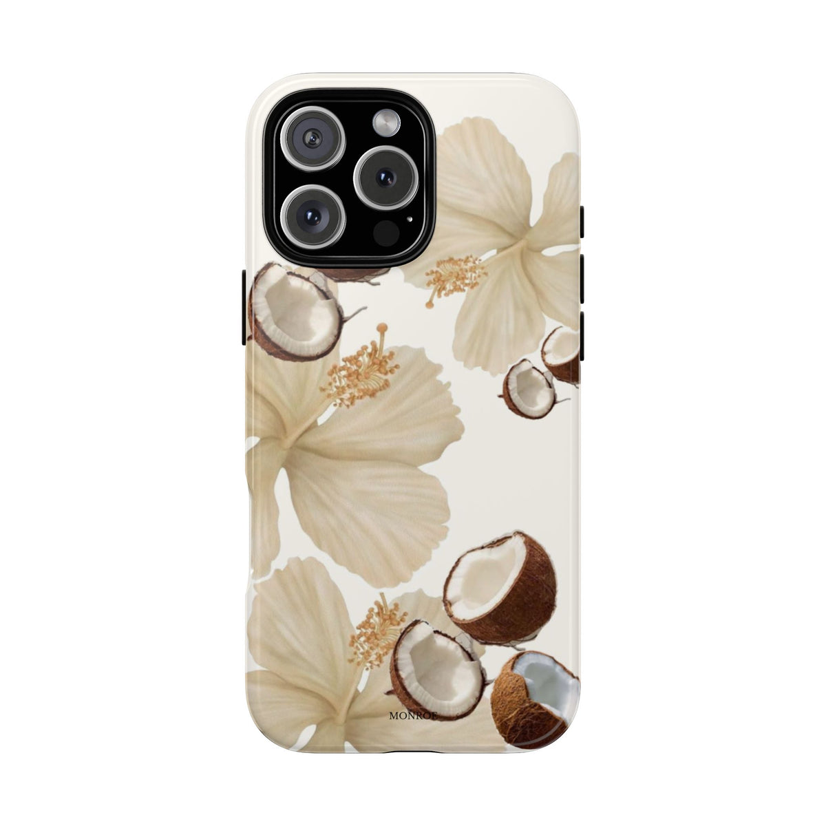 Tropical Coconut Floral Tough Case
