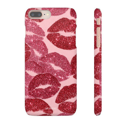 Pink Glitter Kiss Case