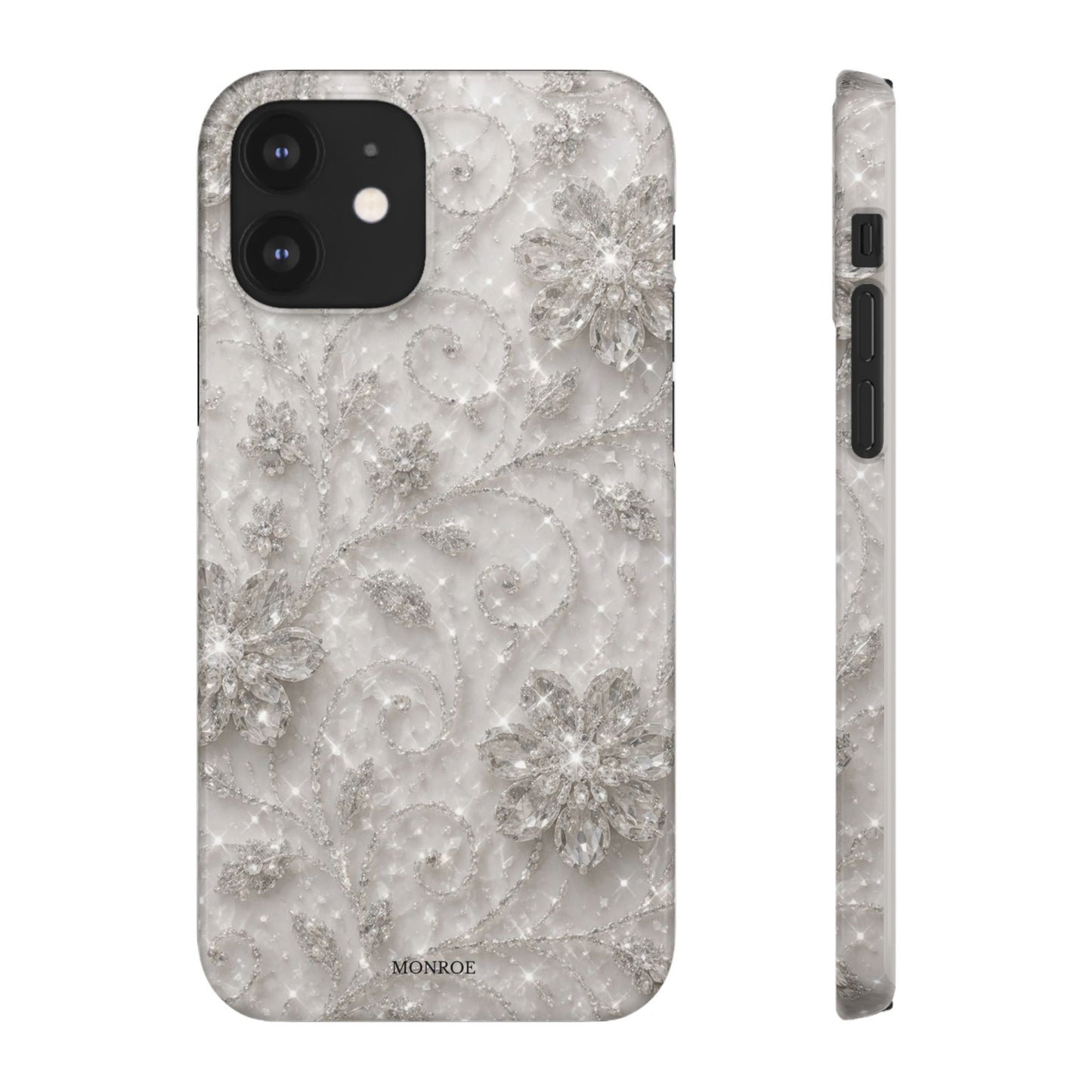Glittery Floral Case