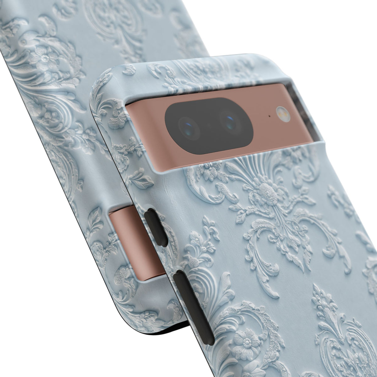 Blue Vintage Pattern Tough Case