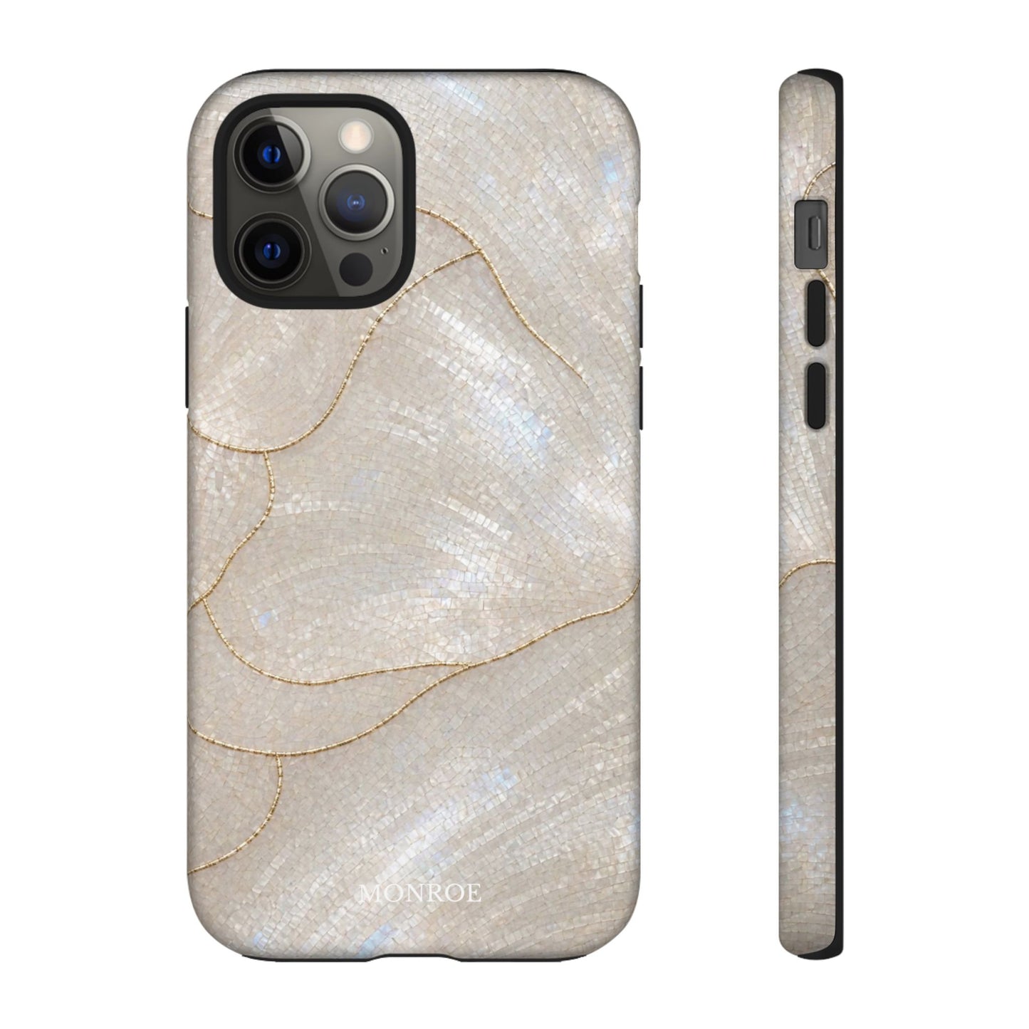 Pearlescent Marble Tough Phone Case