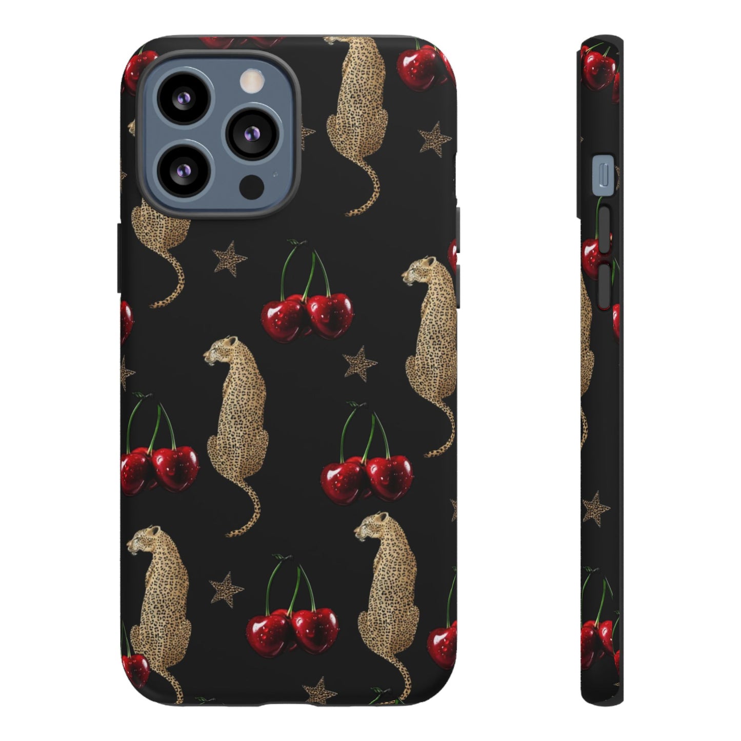 Leopard & Cherry Tough Case