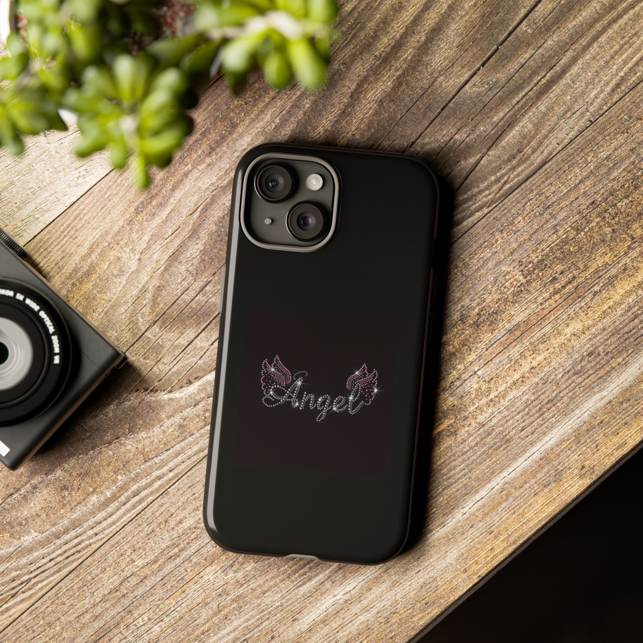 Glitter Angel Phone Case