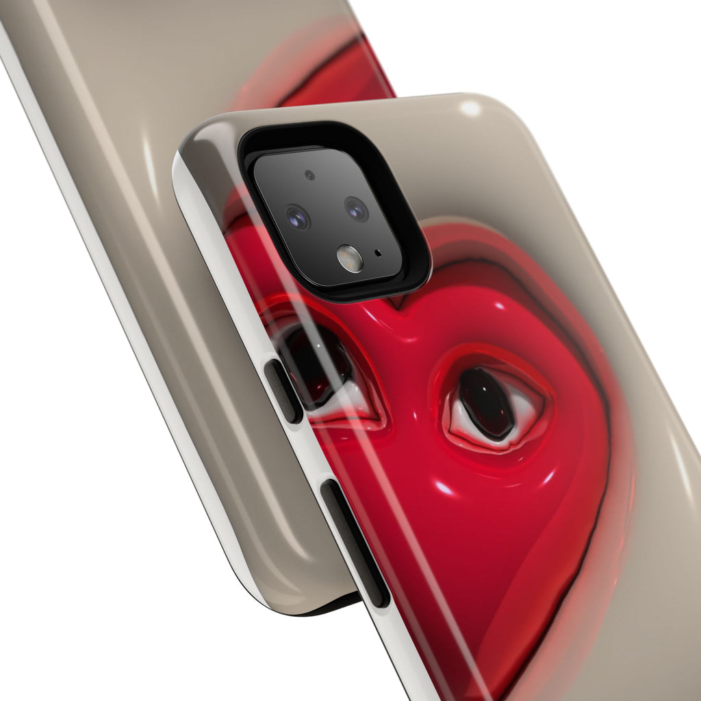 3D Hearts Phone Case