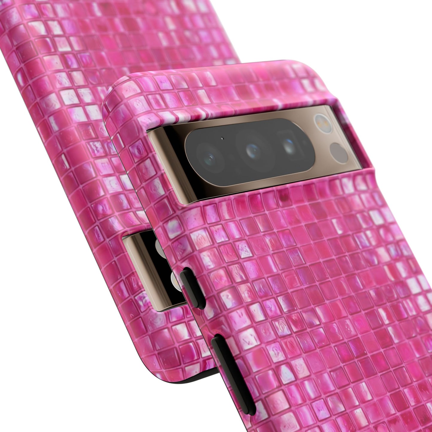 Hot Pink Mosaic Tough Case