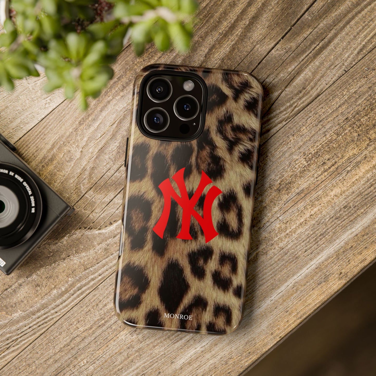 Leopard Print NY Tough Case