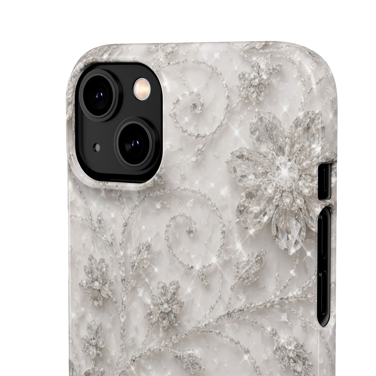 Glittery Floral Case