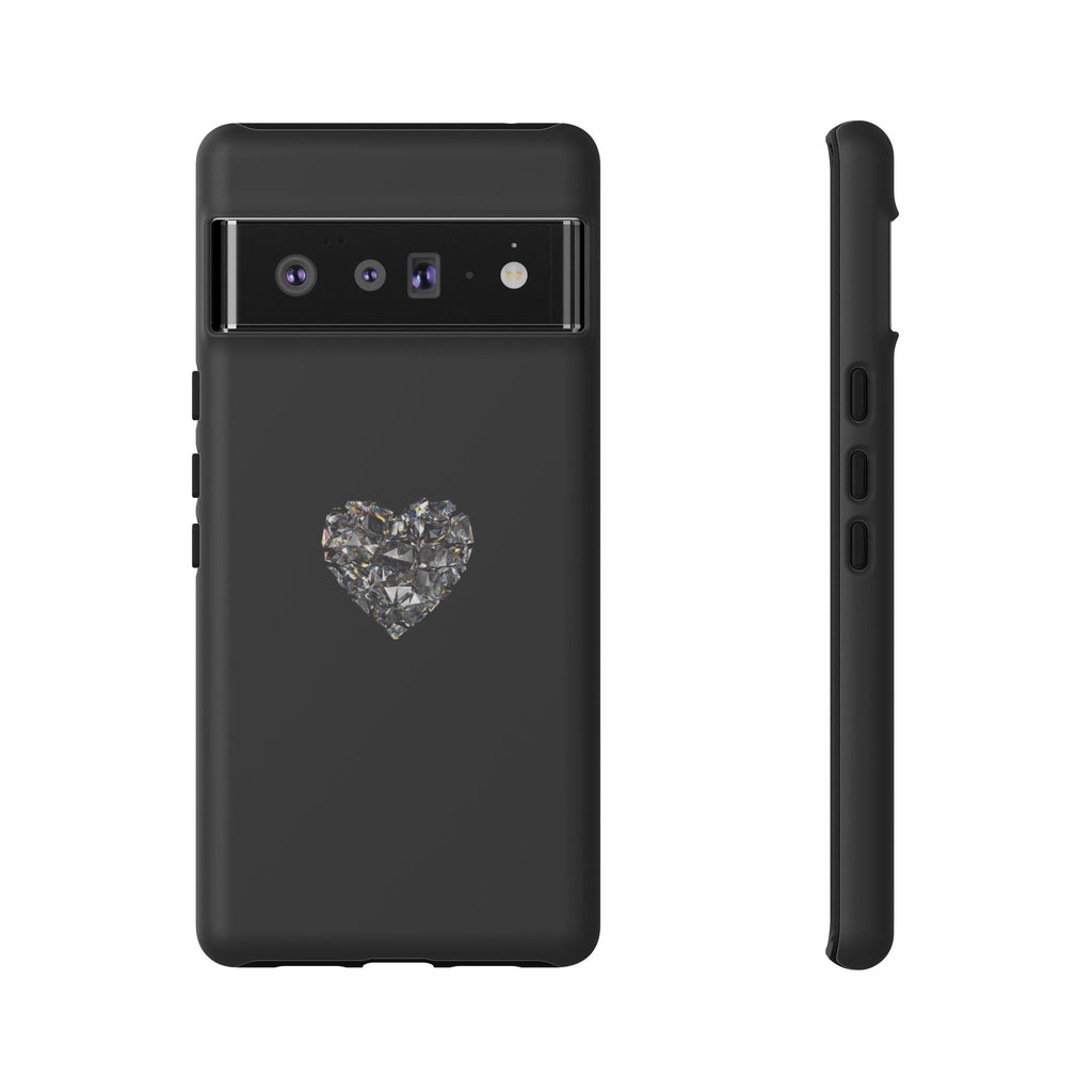 Crystal Heart Phone Case